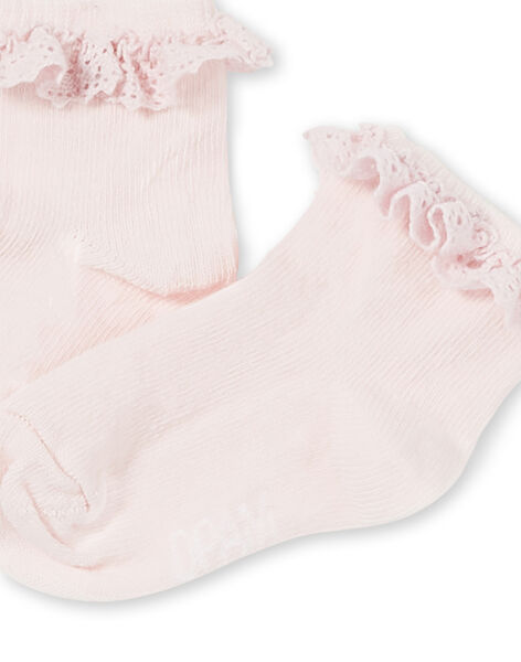 Calze rosa confetto neonata KYIESCHODEN3 / 20WI0982SOQD310